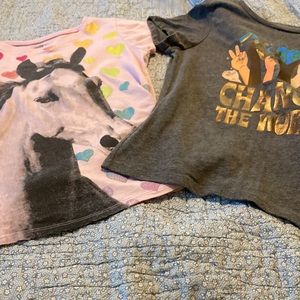 Cute kids top bundle - love and horses!